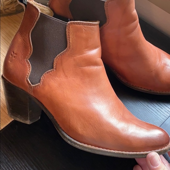 FRYE Jackie Gore Stitching Horse boots - Picture 2 of 4